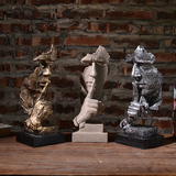 欧式创意沉默是金工艺品家居客厅桌面雕塑摆件软装饰品艺术品摆设