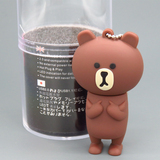 韩国 Line 微信布朗熊 立体个性U盘 创意U盘 16GB可爱卡通女生U盘