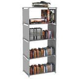 书柜书架加固版多层书架自由组装隔板置物架简易书柜层架特价包邮