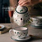 英式茶具陶瓷茶壶茶杯花茶红茶下午茶茶具咖啡杯碟套欧式餐桌装饰