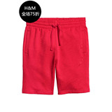 HM H&M专柜正品代购男装及膝卫衣料直筒短裤短卫裤0183311030