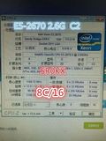 IntelXeon 至强E5-2670 cPu 8核16线程 原装正式版
