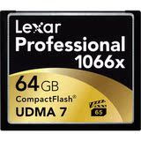 雷克沙 Lexar UDMA 7 CF 64G 1066X 高速 专业单反相机 内存卡