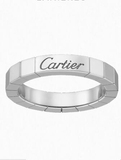 美国代购正品 Cartier/卡地亚 Lanières系列华美白18K金戒指