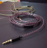 DIY耳机线材 IE80耳机维修线 舒尔535耳机升级线 维修线