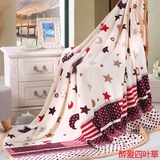 加厚毛毯空调毯双人珊瑚绒毯子秋冬毛巾被单人法兰绒午睡盖毯床单
