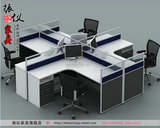 上海办公家具4人屏风隔断办公桌/办公室员工位/职员办公桌K-102