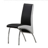 布兰蒂斯 餐椅子 组合 靠背椅子 休闲凳子 舒适 黑色