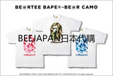 BeeJapan日本代购 正品 BAPE x MEDICOM TOY BE@RTEE 短袖T恤TEE