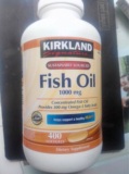 全新Kirkland美国进口鱼油400粒1000mg