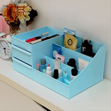 梳妆台化妆护肤品桌面收纳盒卫生间浴室办公室迷你塑料抽屉整理盒