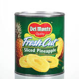 烘焙原料 美国原装进口地扪糖水菠萝片836g包装 蛋糕装饰水果罐头