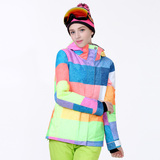 Gsou Snow滑雪服 女 韩国单板双板滑雪衣 防风防水保暖加厚滑雪服
