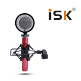 ISK P33小蜻蜓电容麦克风 电脑k歌录音专业大振膜电容电音麦克