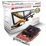 蓝宝石（Sapphire）AMD FirePro W5000专业图形显示卡（2GB/GDDR