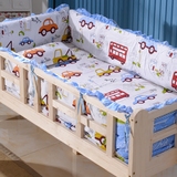 儿童床围婴儿床儿童床加高加厚全棉床围