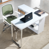 电脑桌台式桌家用 简约现代板式办公桌 写字台  电脑桌书柜 书桌