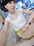 蕾丝短袖2016夏装新款女装韩版半高领镂空气质显瘦蕾丝打底衫上衣
