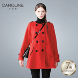 直销13秋冬CAROLINE卡洛琳专柜正品女大衣F6603301吊牌价3980