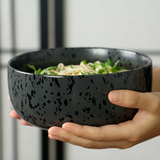 日本料理餐具 家用陶瓷汤碗 复古日式面条大碗 创意个性吃拉面碗
