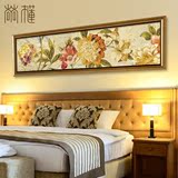 尚尚木莲新品 卧室装饰画 欧式美式客厅餐厅墙画壁画 床头挂画
