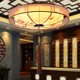 现代中式吊灯 新古典手绘布艺灯具酒店包厢餐厅吊灯茶楼会所工程