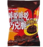 日本品牌明治 咔吃咔吃巧克力脆 35g/袋*4包组合装