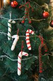 手工创意可爱毛线针织小拐杖挂件婚庆会场布置圣诞家居装饰品吊件