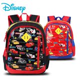 迪士尼书包小学生1-3年级男女童双肩背包可爱卡通汽车减负儿童包