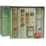 韩国化妆品护肤正品套装 三星DEOPROCE 绿茶三3件套盒 清爽+保湿