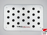 铝合金防滑踏板 汽车脚垫踏板 踏板 汽车地毯踏板 丰田TRD运动标