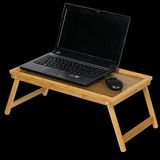 热卖简单家用折叠笔记本电脑桌楠竹制床上用小桌子懒人桌休闲阅读