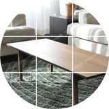 宜家简约北欧复古小户型创意折叠长方茶几咖啡桌榻榻米和室矮桌