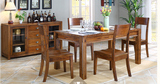 美式实木餐桌椅组合美式乡村实木饭桌子1.6米简约长方形超大6人桌