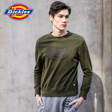 Dickies2016春季新款男装Logo 毛圈印花布卫衣161M30EC01
