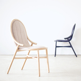 吱音 起点椅 实木榉木软包餐椅咖啡厅工作椅原创设计家具极美家具