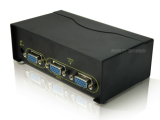 DP-V6002 VGA分配器 一分二高清分屏器 电视电脑投影仪2口分频器