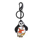 功夫熊猫3正版周边 卡通可爱汽车挂件钥匙扣 钥匙链带LED灯时光网