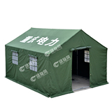 带地框 加厚单层野外工程作业帐篷 民用救灾 工地施工防雨帐篷