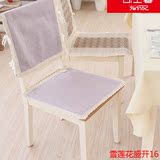 棉线春秋餐桌椅子坐垫 夏季透气椅垫坐垫餐椅垫 椅套餐椅靠背