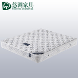 悠调 进口天然乳胶床垫独立弹簧椰棕垫软硬席梦思床垫1.51.8米