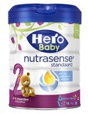 荷兰hero baby美素白金版精装版铁罐2段奶粉6-12月超市拍照做标记