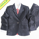男童西装礼服新款儿童装小西装 儿童修身韩版西服 西装套装