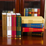 欧式达尔文装饰书籍 仿真书道具书摄影书房书柜复古摆件假书模型