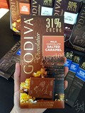 现货！美国代购 GODIVA高迪瓦巧克力大排 100g 31%焦糖牛奶巧克力
