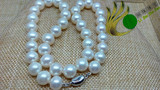 中国珍珠城北海天然海水珍珠项链925银饰白色款南珠无暇饱满强光