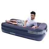 美国INTEX 空气床垫单人加厚豪华带枕式充气床垫 气垫床单人户外