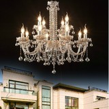 欧式现代简约水晶吊灯时尚奢华客厅吊灯led卧室餐厅艺术灯酒店灯