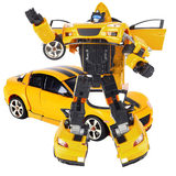 正版变形儿童玩具变形金刚合金属变形机器人汽车人大黄蜂玩具模型