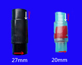 水用软管20/25mm4/6分塑料单向阀大流量止逆阀液体防回流止回阀